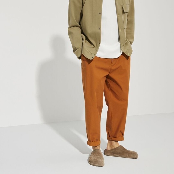 Birkenstock Zermatt Suede Slip-on Shoes - Grey Taupe - 43 - Picture 3 of 12